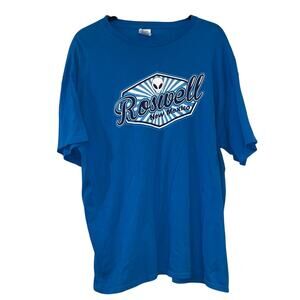 Roswell, New Mexico Graphic Blue Tee Shirt